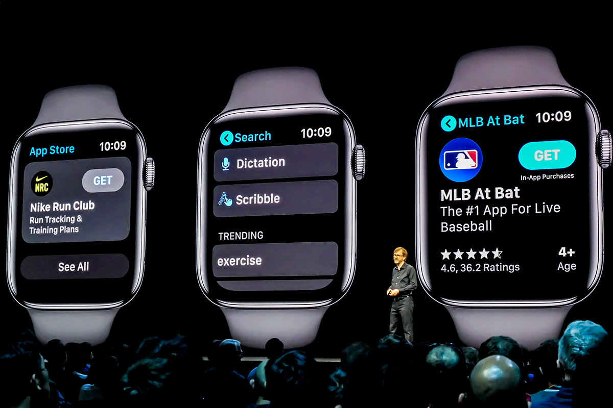 watchOS 6, Apple Store