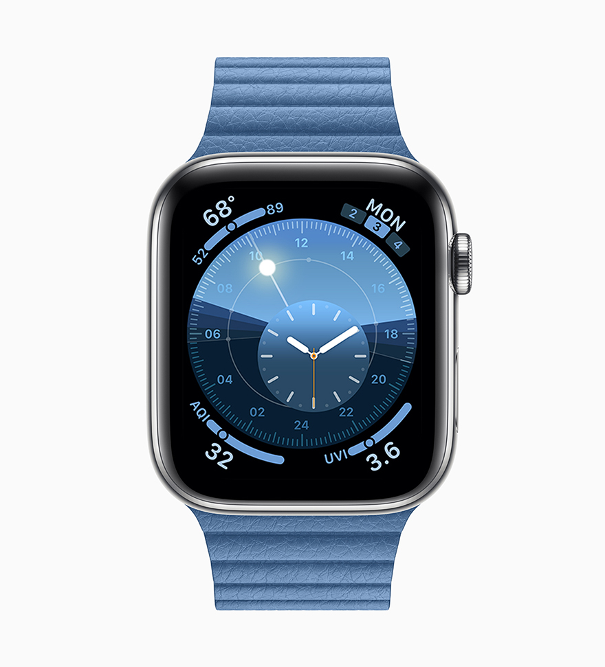 watchOS 6, Solar