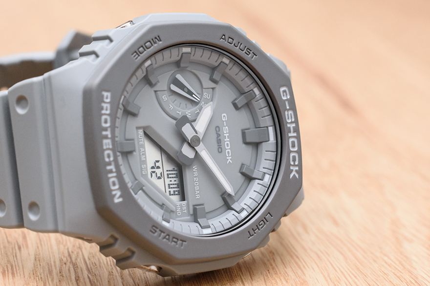 ツールウォッチとしての作り込みが光る カシオーク ことg Shock Ga 2110et 8ajf 気ままにインプレッション 高級腕時計専門誌クロノス日本版 Webchronos