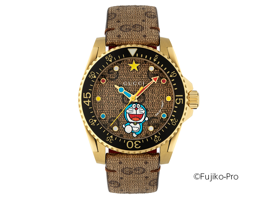 グッチが人気キャラクター ドラえもん とコラボレーションしたコレクションを発表 高級腕時計専門誌クロノス日本版 Webchronos