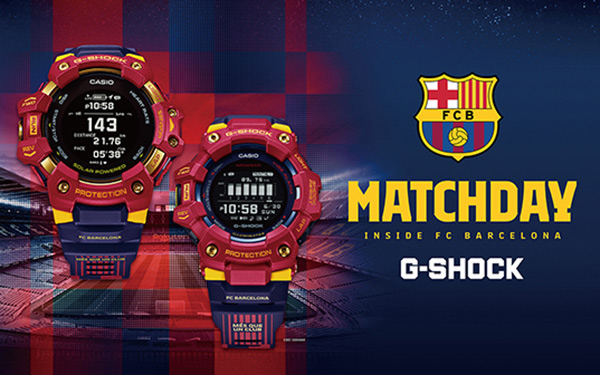 サッカークラブ FCバルセロナ仕様の新型G-SHOCKが登場 | 高級腕時計