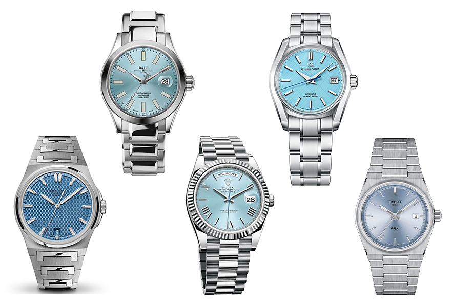 夏に映える腕時計のトレンドカラー アイスブルー文字盤の新作 22年上半期まとめ 高級腕時計専門誌クロノス日本版 Webchronos