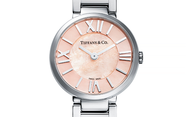 ティファニー  TIFFANY&Co. 腕時計　アトラス　ピンク