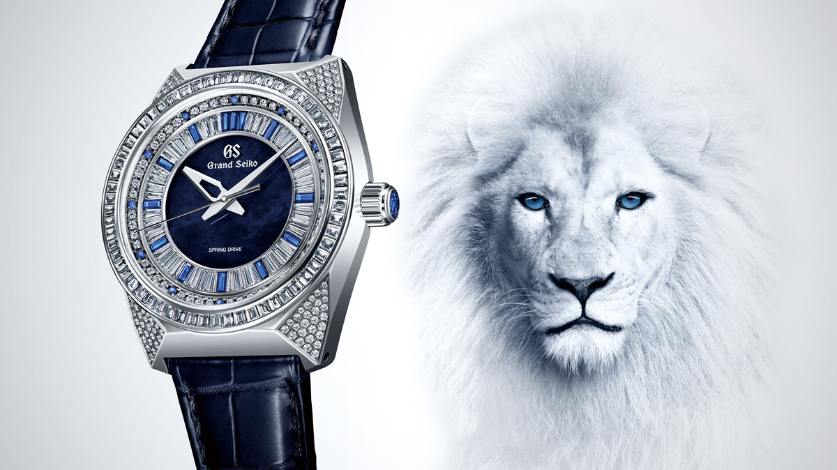 2023年新作時計】グランドセイコーから「白亜の獅子」を表現した 