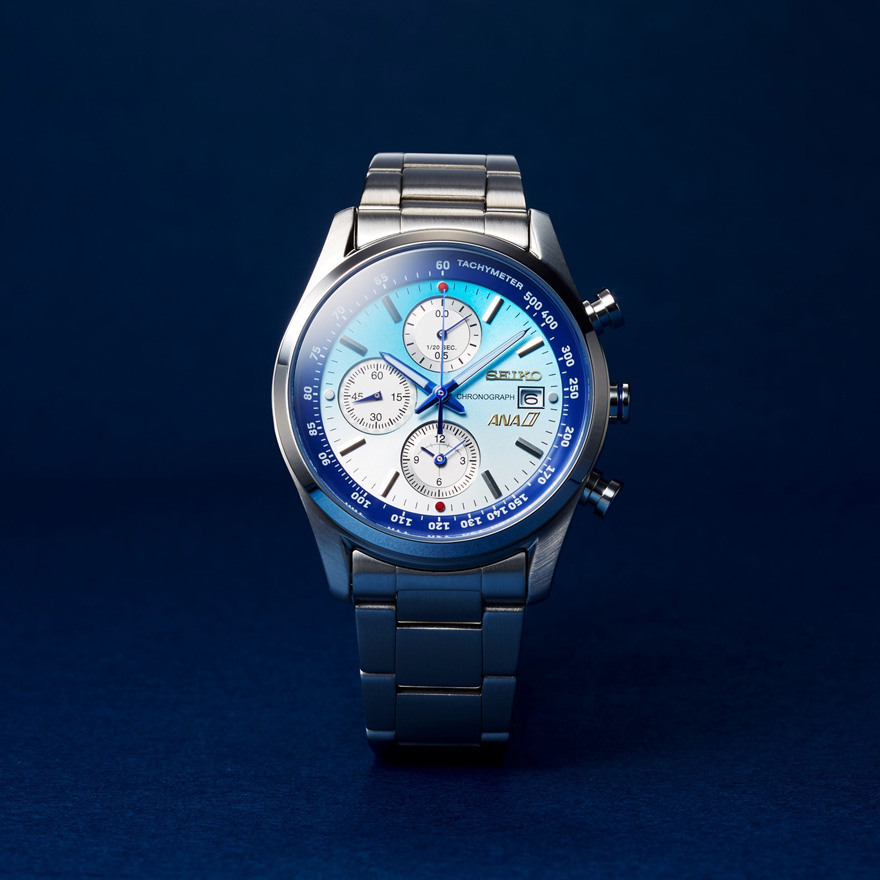 腕時計(アナログ)SEIKO ANAコラボモデル クロノグラフ 腕時計